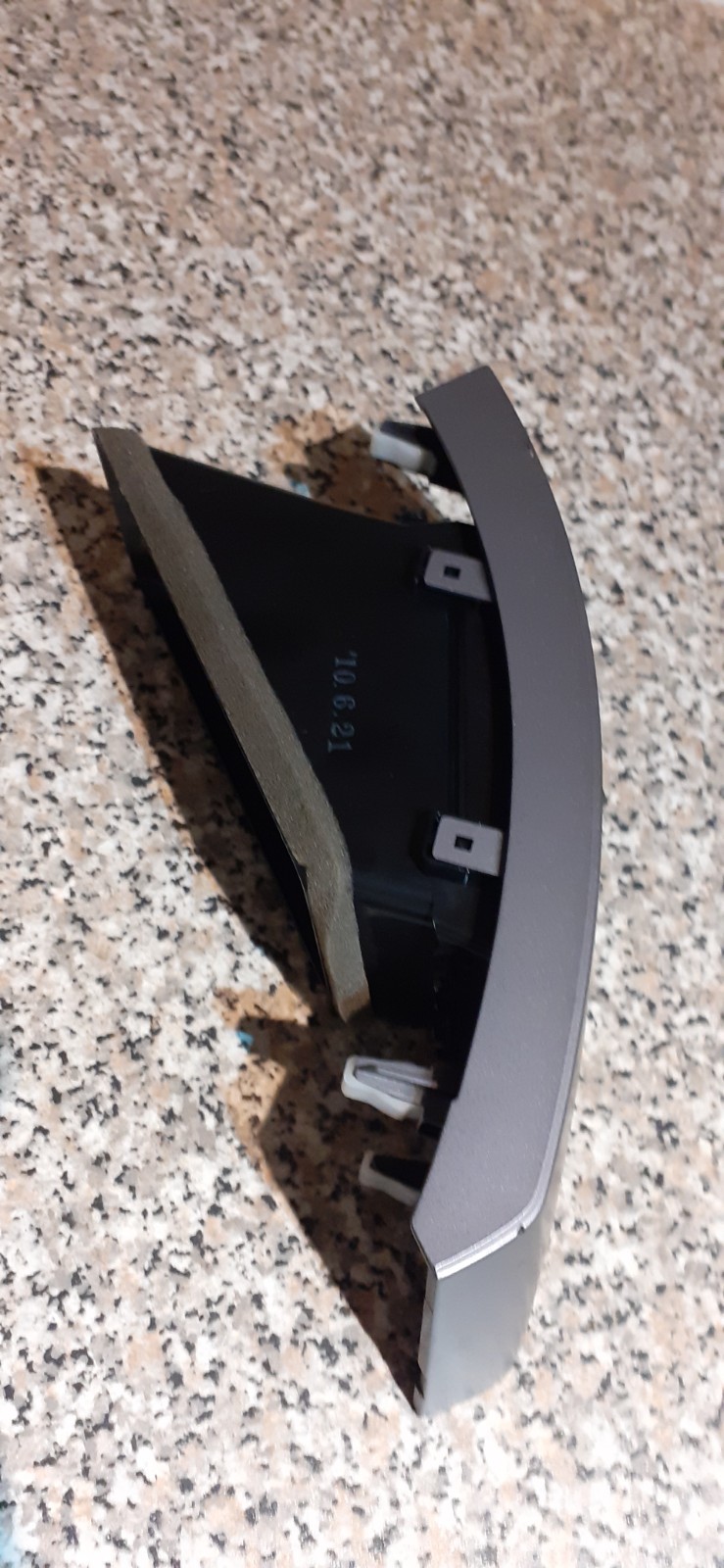 Mitsubishi Outlander 2007-2013 Left front dashboard side air vent grill trim 7b# - Image 4