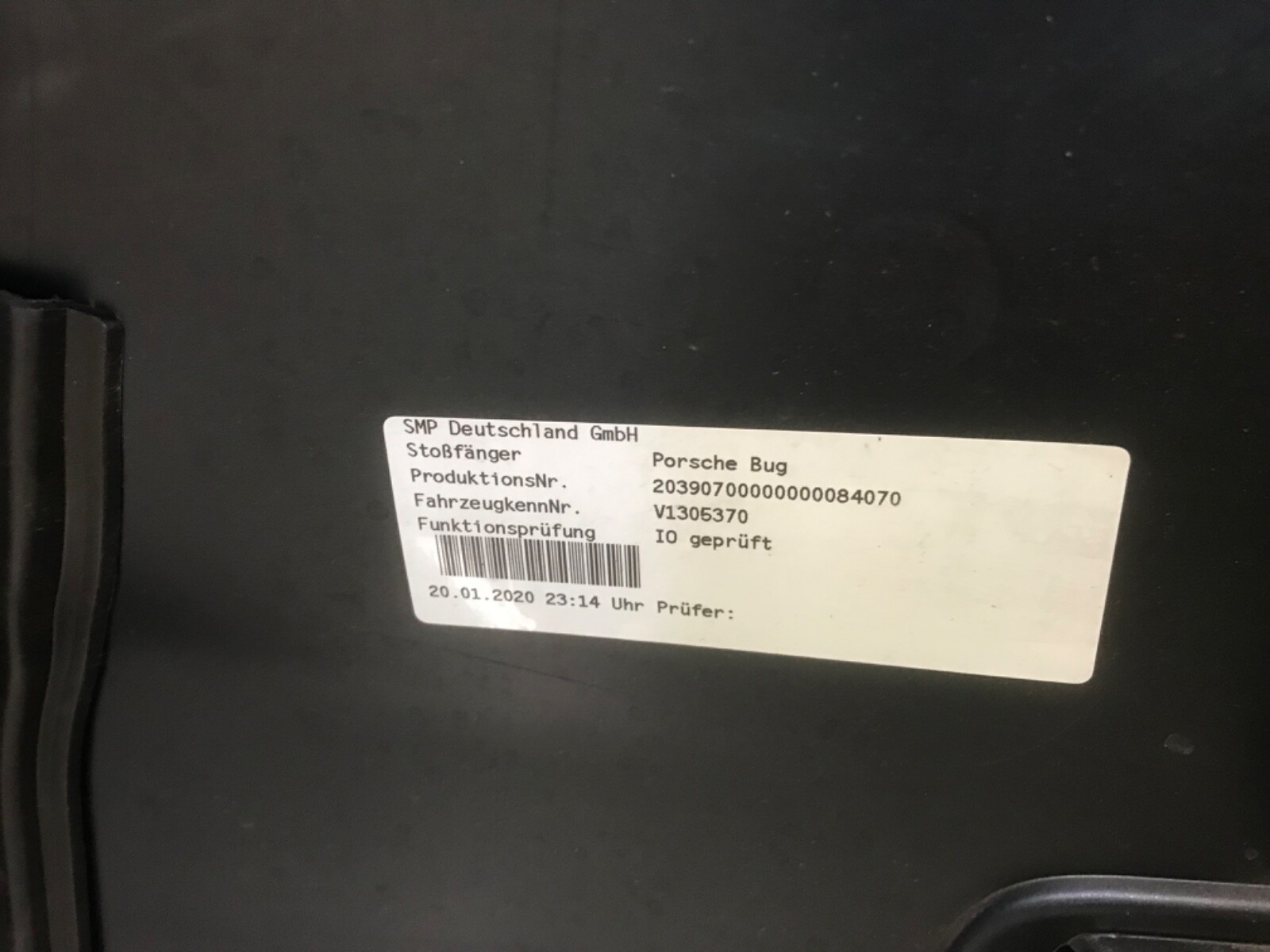Porsche boxter Cayman gt4 982 /718 2018- genuine front bumper - Image 5