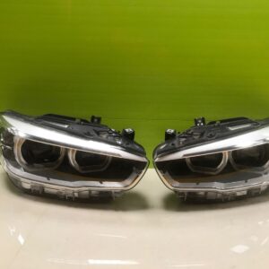 *Bmw 1 series f20 m sport lci 2015-genuine pair led headlights 7214790-01/789-