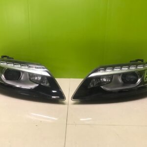 Audi q7 2009-13 genuine xenon Led Headlights pair 8l0941004ag/003ag