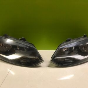 Vw polo 2009-14 genuine  Headlights pair 6r2941008f,007f