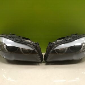 Bmw 5 series f10/f11 2011-14 genuine pair adaptive headlights 7203254/253