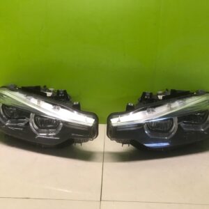 Bmw 3 series f30/f31 lci 2015- genuine full Led shadow pair Headlights 7492612