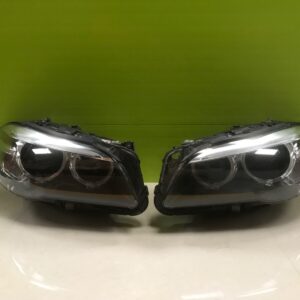 Bmw 5 Series f10 lci 2014-17 genuine pair xenon led Headlights 7317134/133