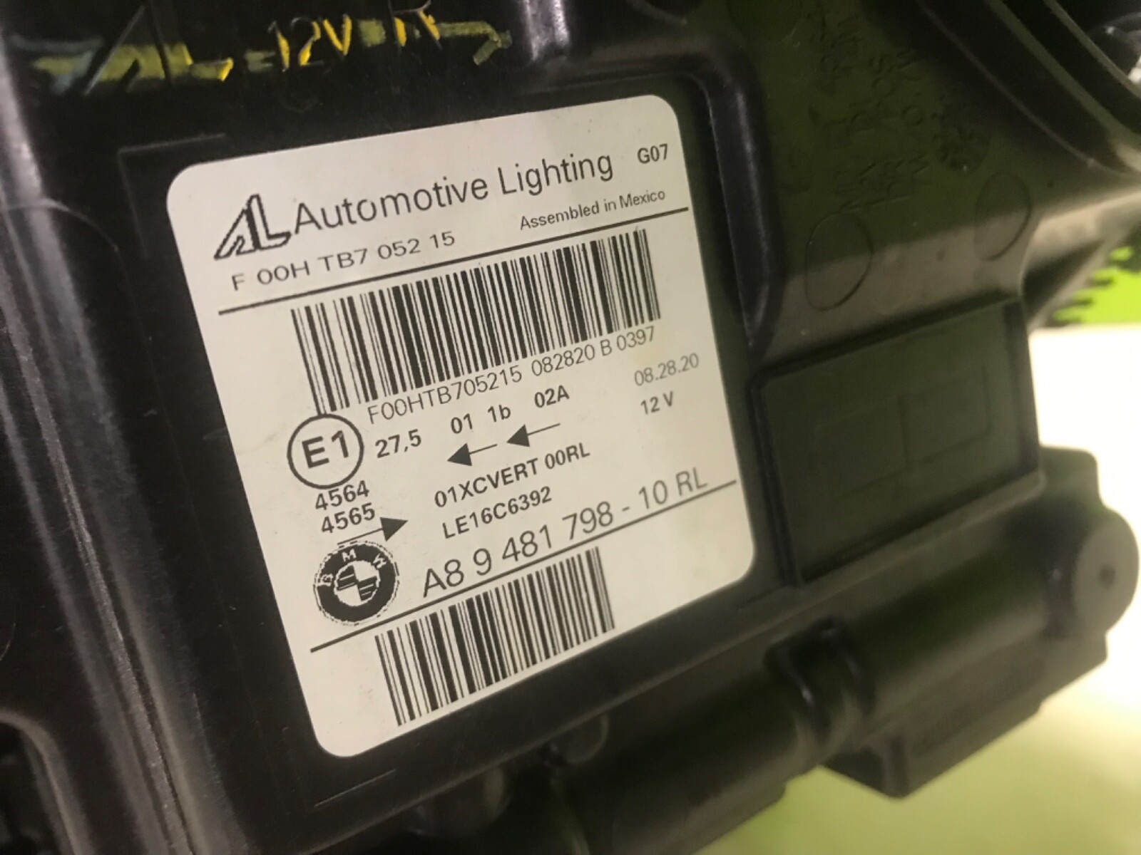 Bmw x7 g07 2020- genuine Led Headlight a89481798-10 - Image 4