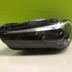 Bmw x1 f48 lci 2019-21 genuine passenger side led headlight 5a01181 complete