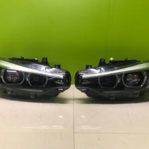 Bmw m4 f32 lci 2017- genuine full led Headlights pair 8738702-03/701-02