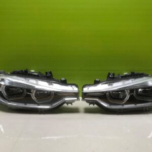 Bmw 3 series f30 lci 2016-genuine pair led headlights 7471308-02/307-03