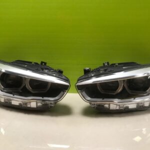 Bmw 1 series f20 m sport lci 2015-genuine pair led headlights 7471342-01/341-