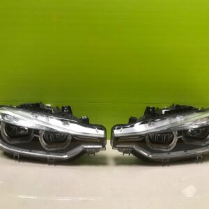 Bmw 3 series f30 lci 2016-genuine pair led headlights 8738714-03/713-02