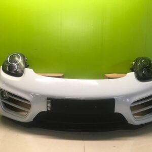 Porsche boxter 981 2013-genuine front bumper xenon headlights pair 98163113406,